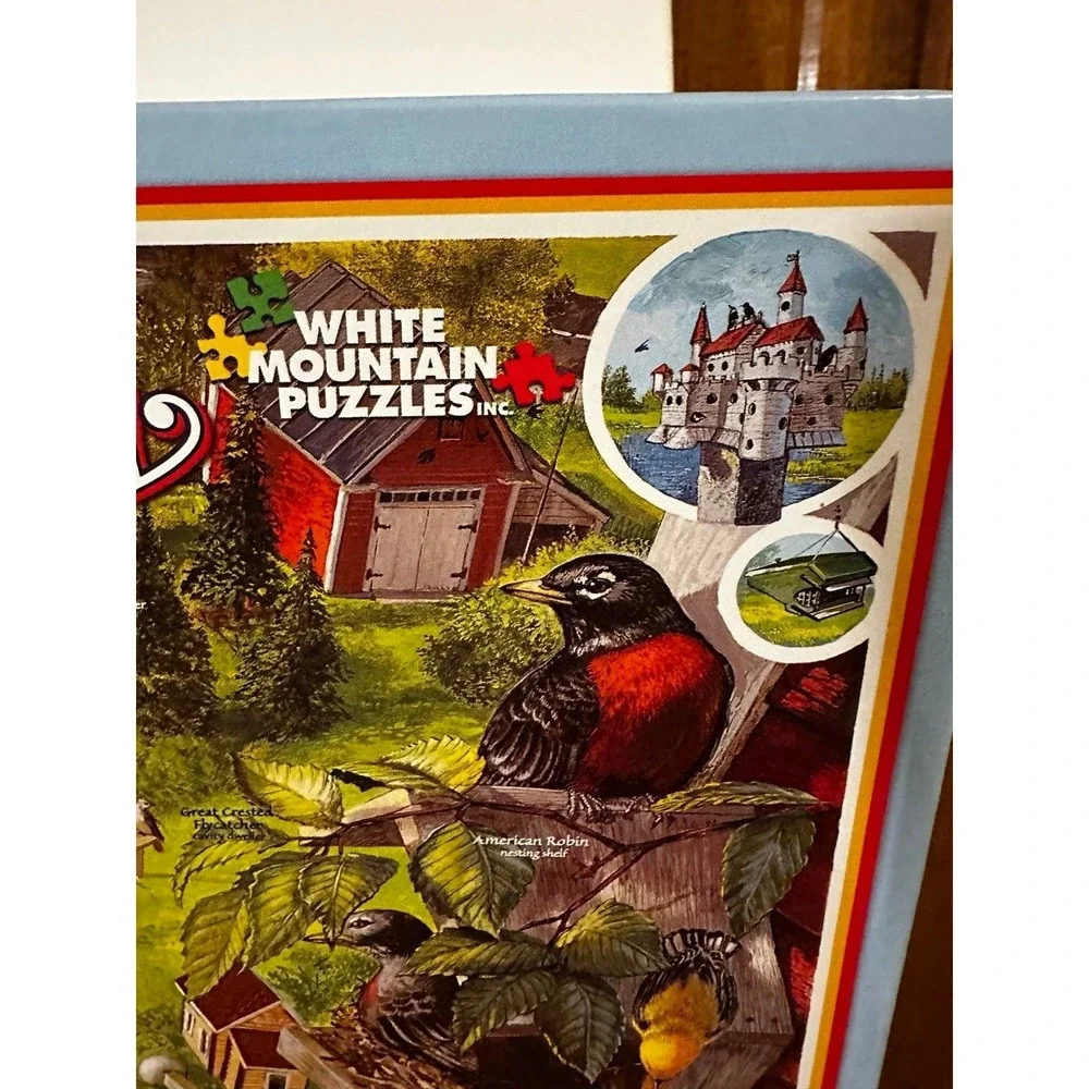 Vintage White Mountain Puzzles 